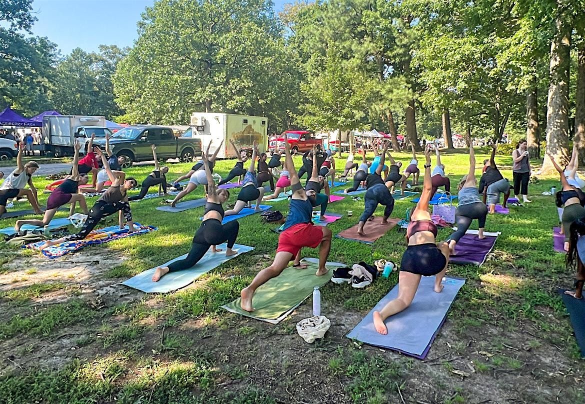 Outdoor Yoga at RVA Big Market