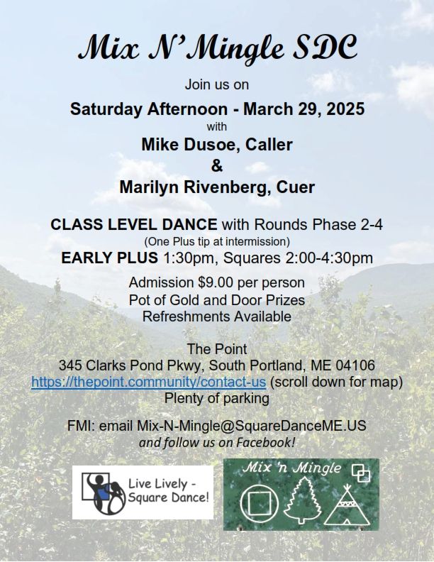 MNM March CLASS LEVEL Square Dance