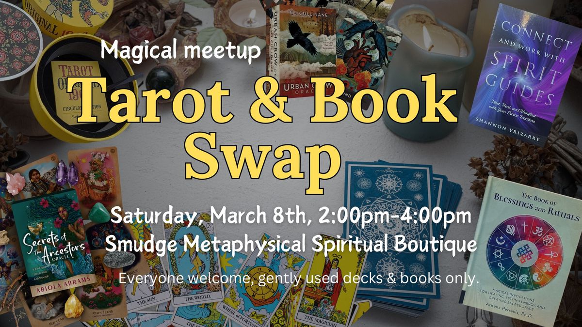 March Tarot & Book Swap