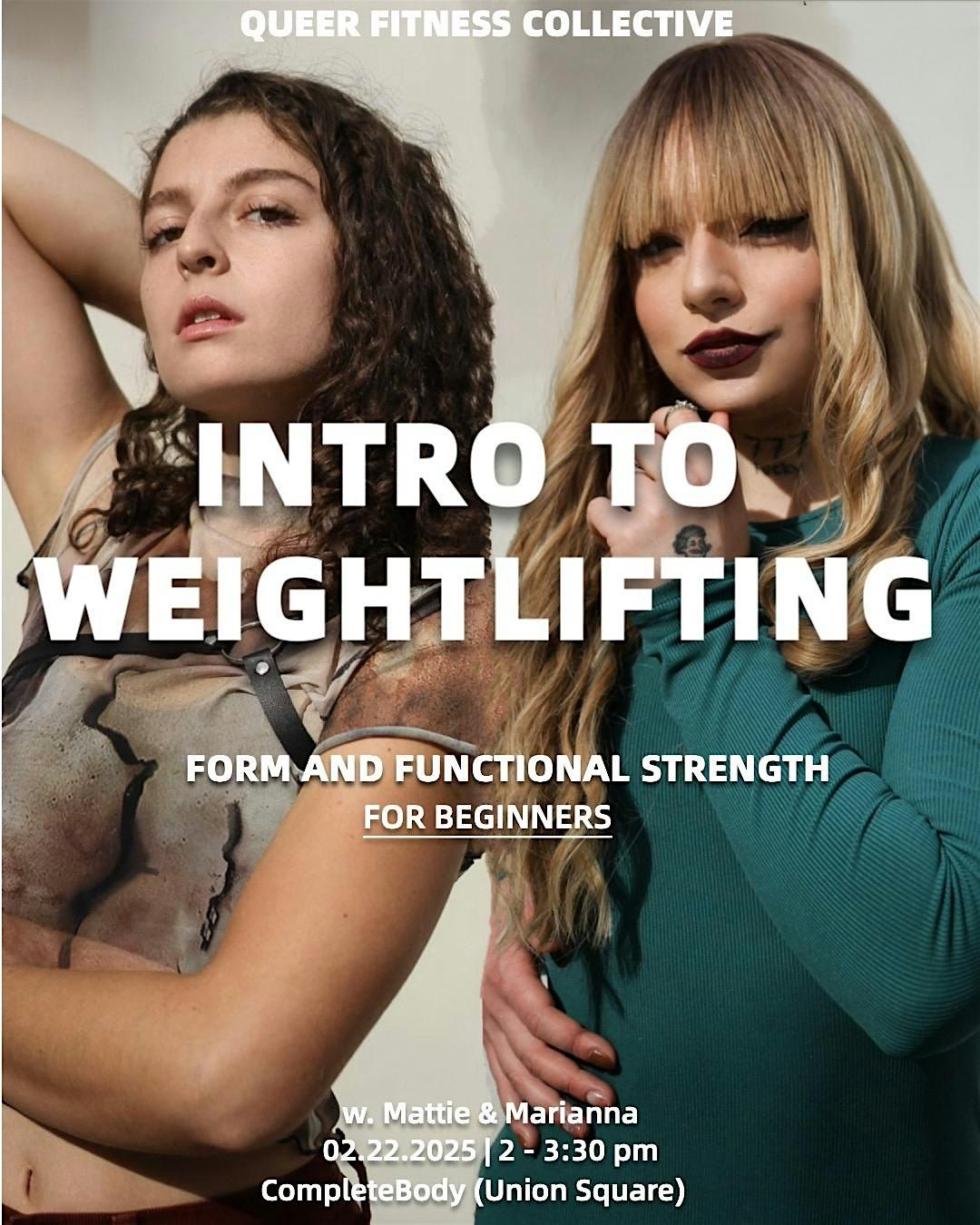 Intro to Weightlifting Workshop