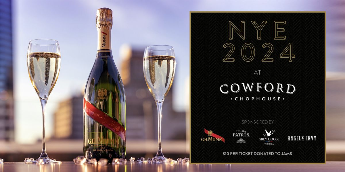 Cowford Chophouse Ticketed NYE Rooftop Event