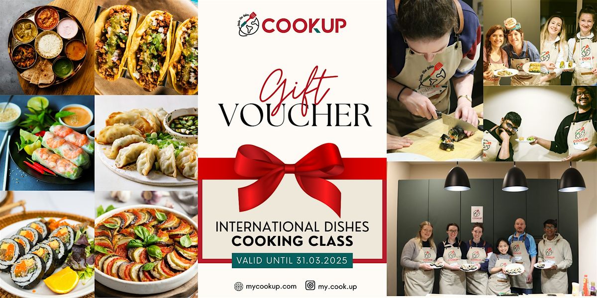 GIFT CARD: COOKING CLASS 2025