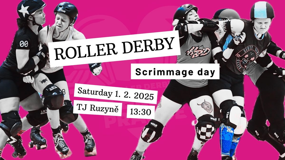 Roller Derby: Scrimmage Day for Fresh Meat & Veterans