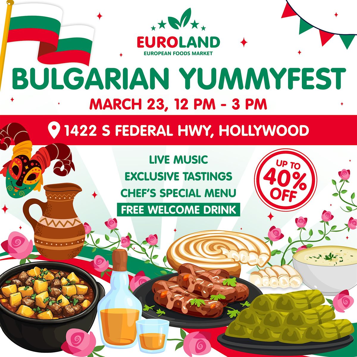 Euroland Bulgarian YummyFest in HOLLYWOOD