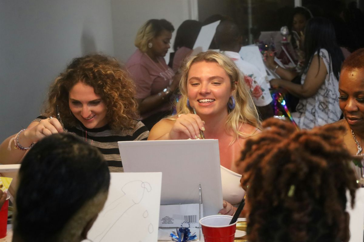 Unwind & Create: Exotic BYOB Paint & Sip for Young CHICAGO Professionals