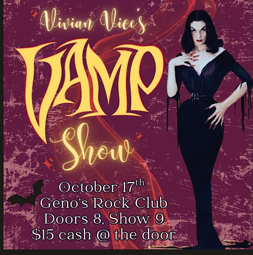 Vivian Vice\u2019s VAMP SHOW 10.17