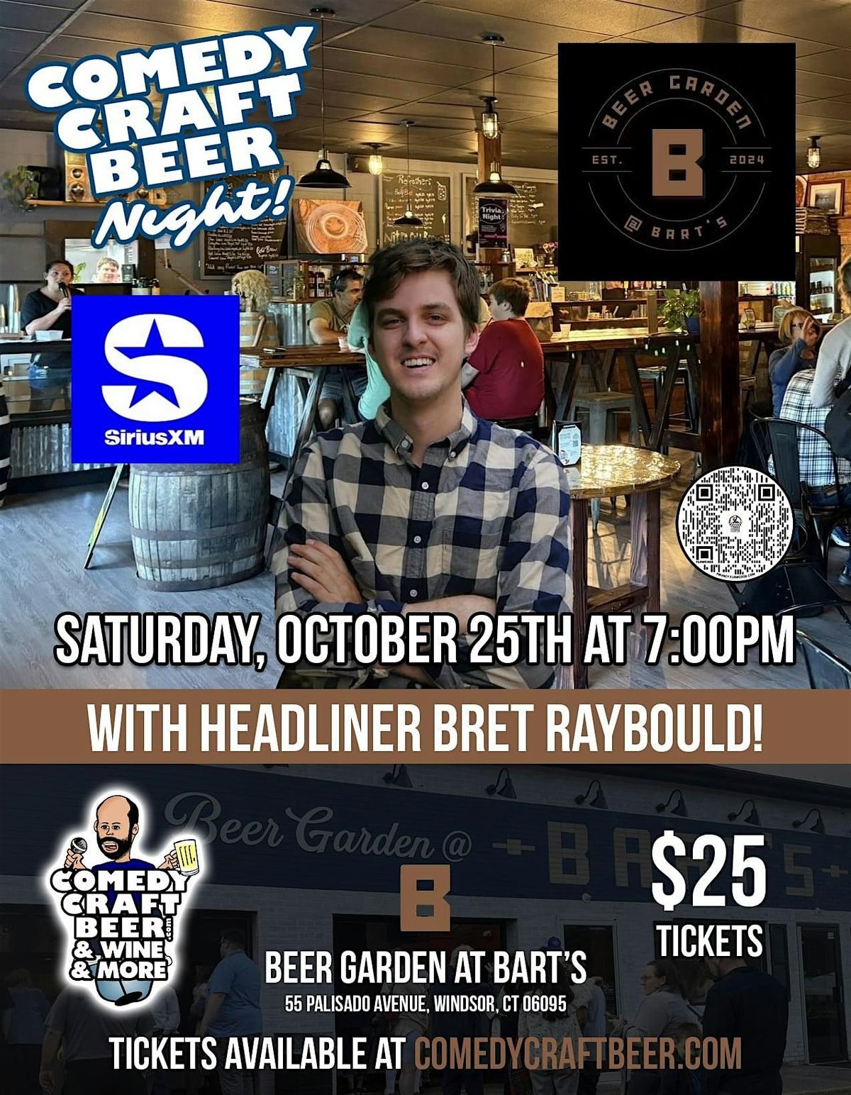Comedy Night at Beer Garden at Bart's