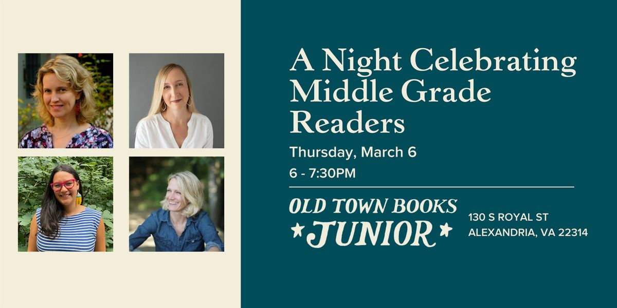 A Night Celebrating Middle Grade Readers