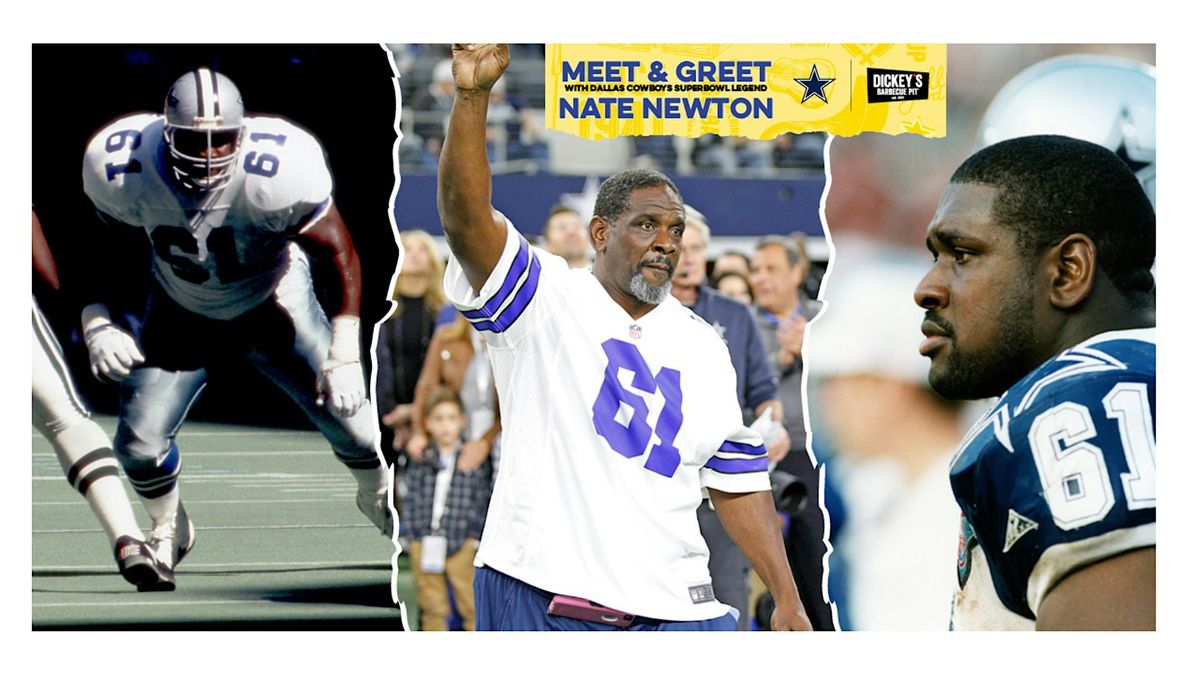 Dickey's BBQ Meet and Greet w\/ Dallas Cowboy Superbowl Champ Nate Newton