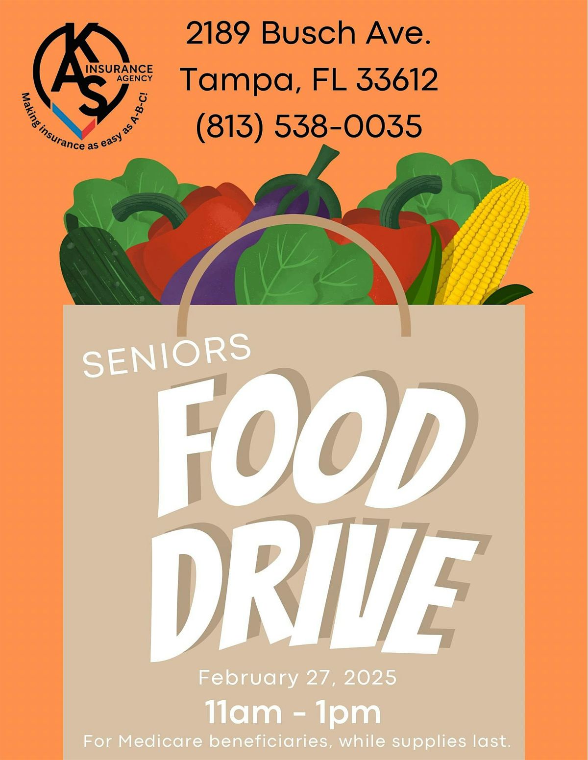 Free Senior Food Drive