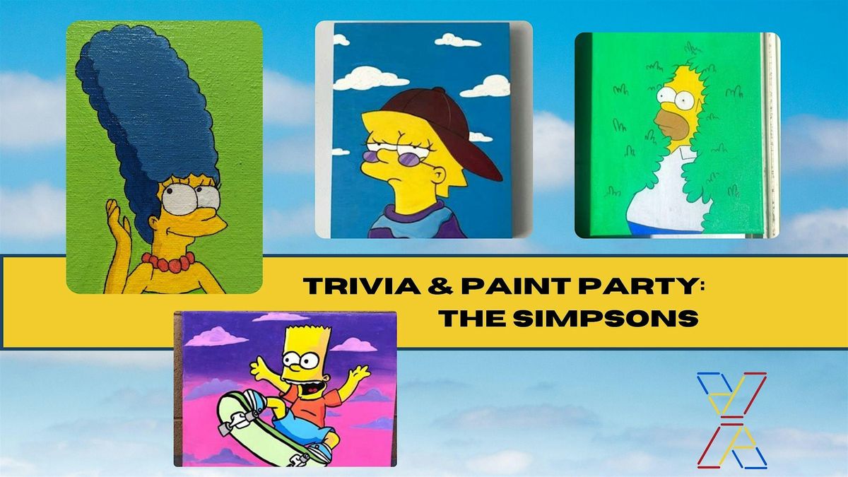 BYOB "The Simpsons" Trivia & Paint Party