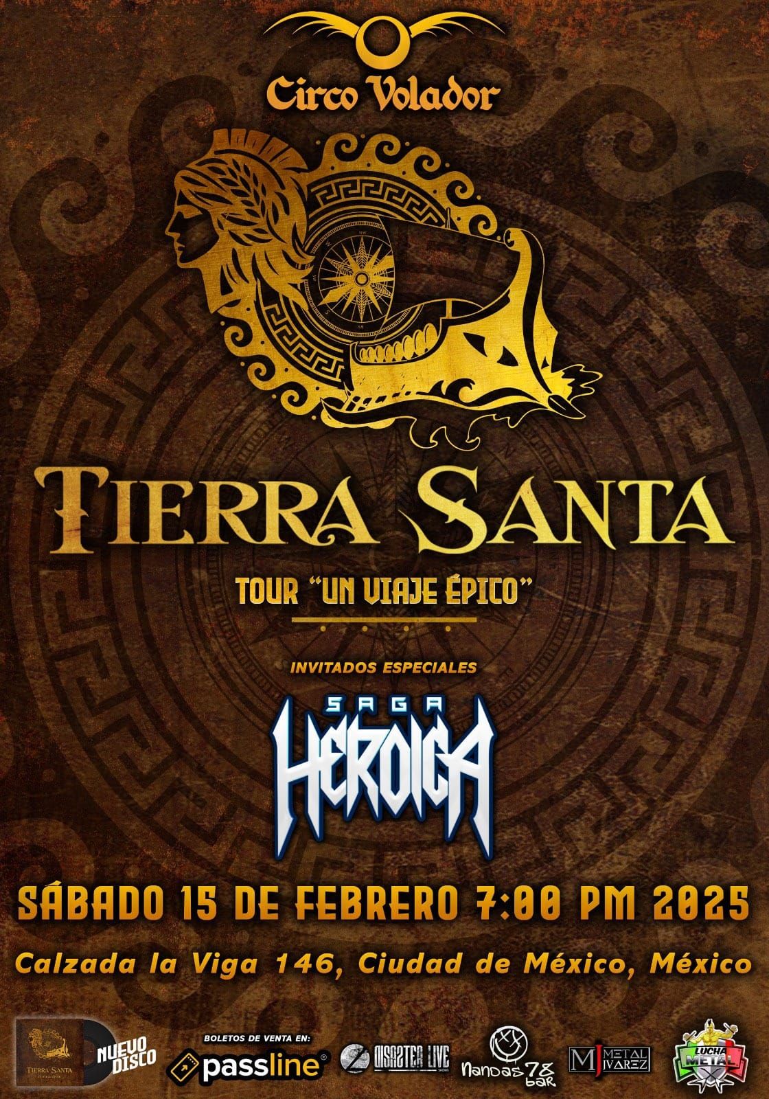 Tierra Santa En CDMX - 15 Febrero 2025 - Circo Volador