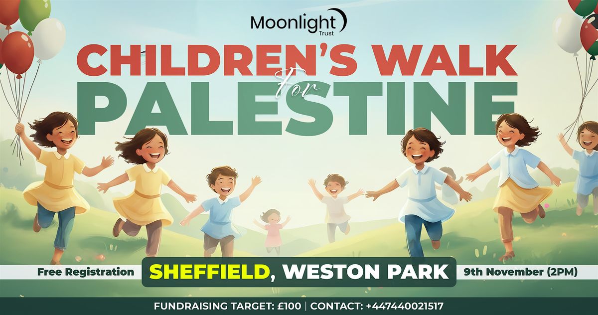 Children's Walk for Palestine (Sheffield)