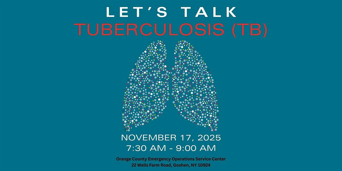 Let's Talk Tuberculosis (TB)