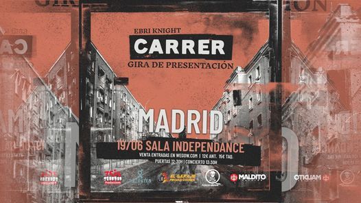 Ebri Knight en Madrid - Presentaci\u00f3n de Carrer