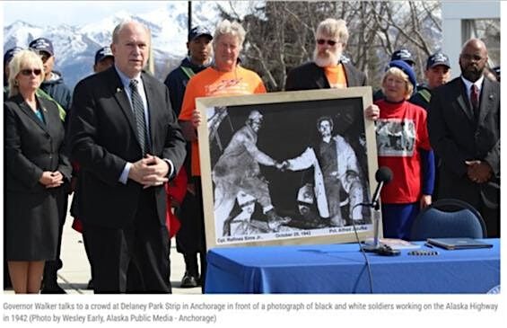 Commemorating Alaska Highway Day \/ Special Tribute to Buffalo Soldiers