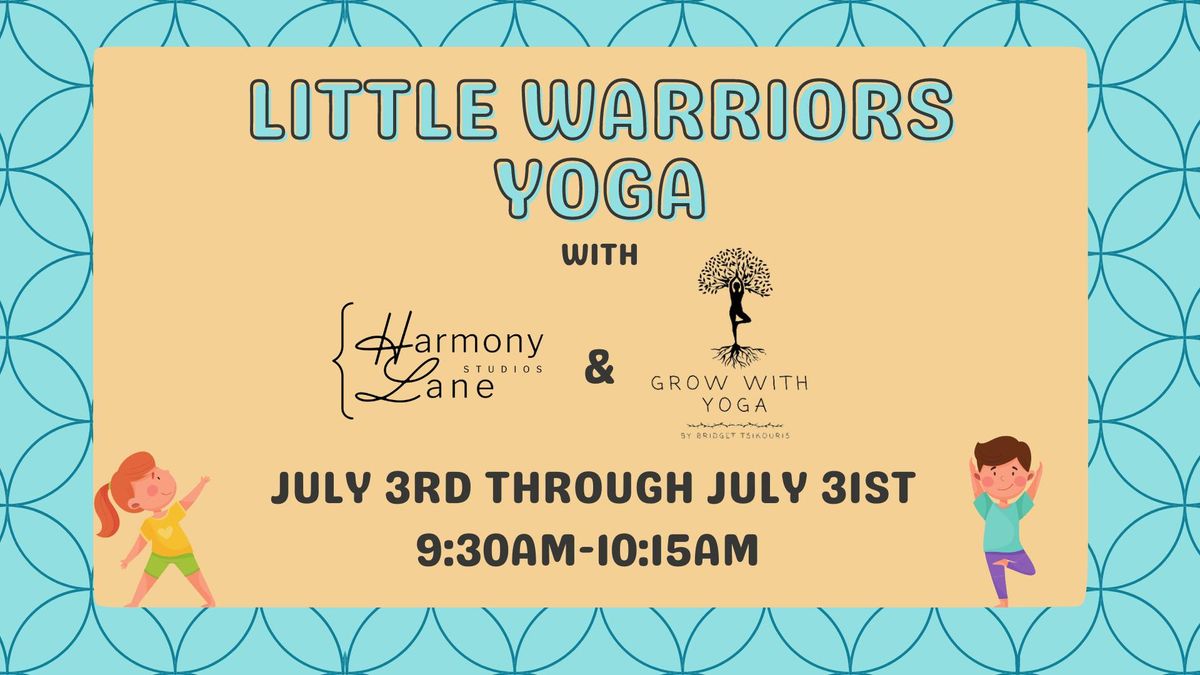 Little Warriors Yoga Mixed Ages 0-5