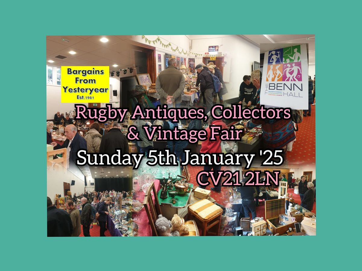 Rugby Antiques, Collectors and Vintage Fair  CV21 2LN