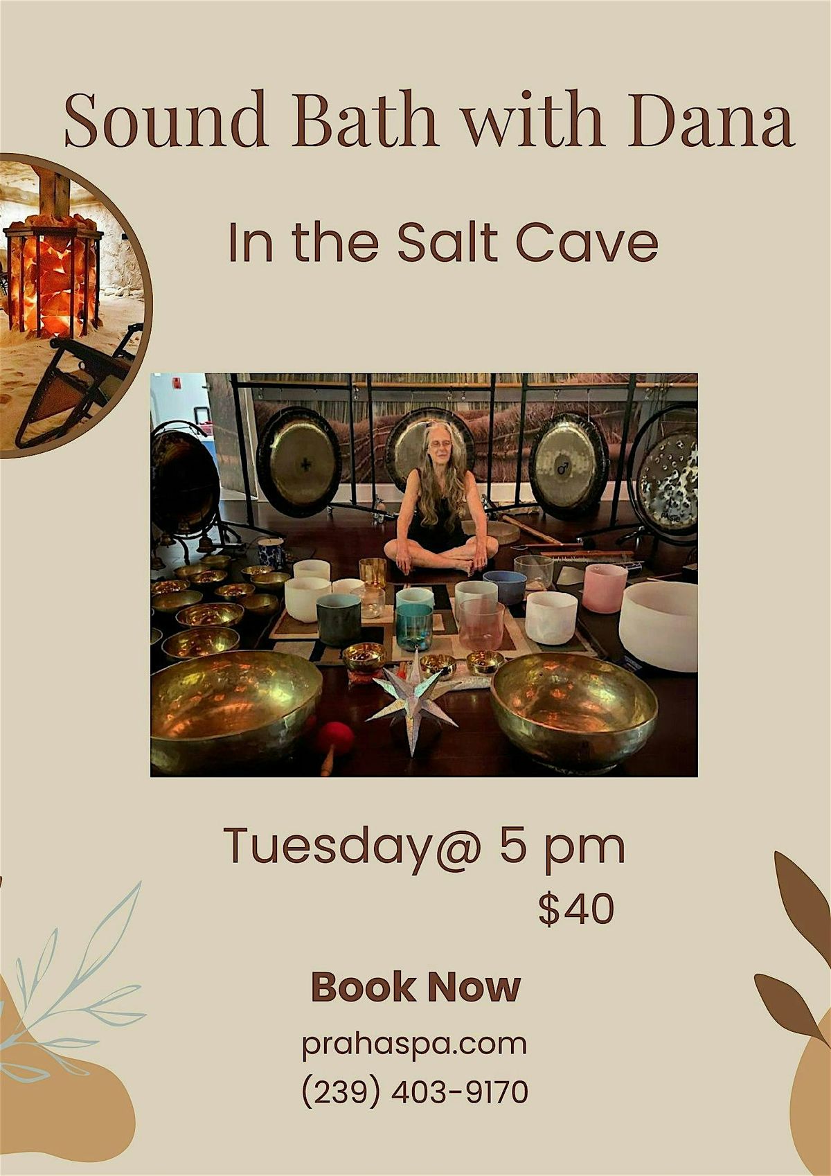 Sound Bath with Dana in the Salt Cave
