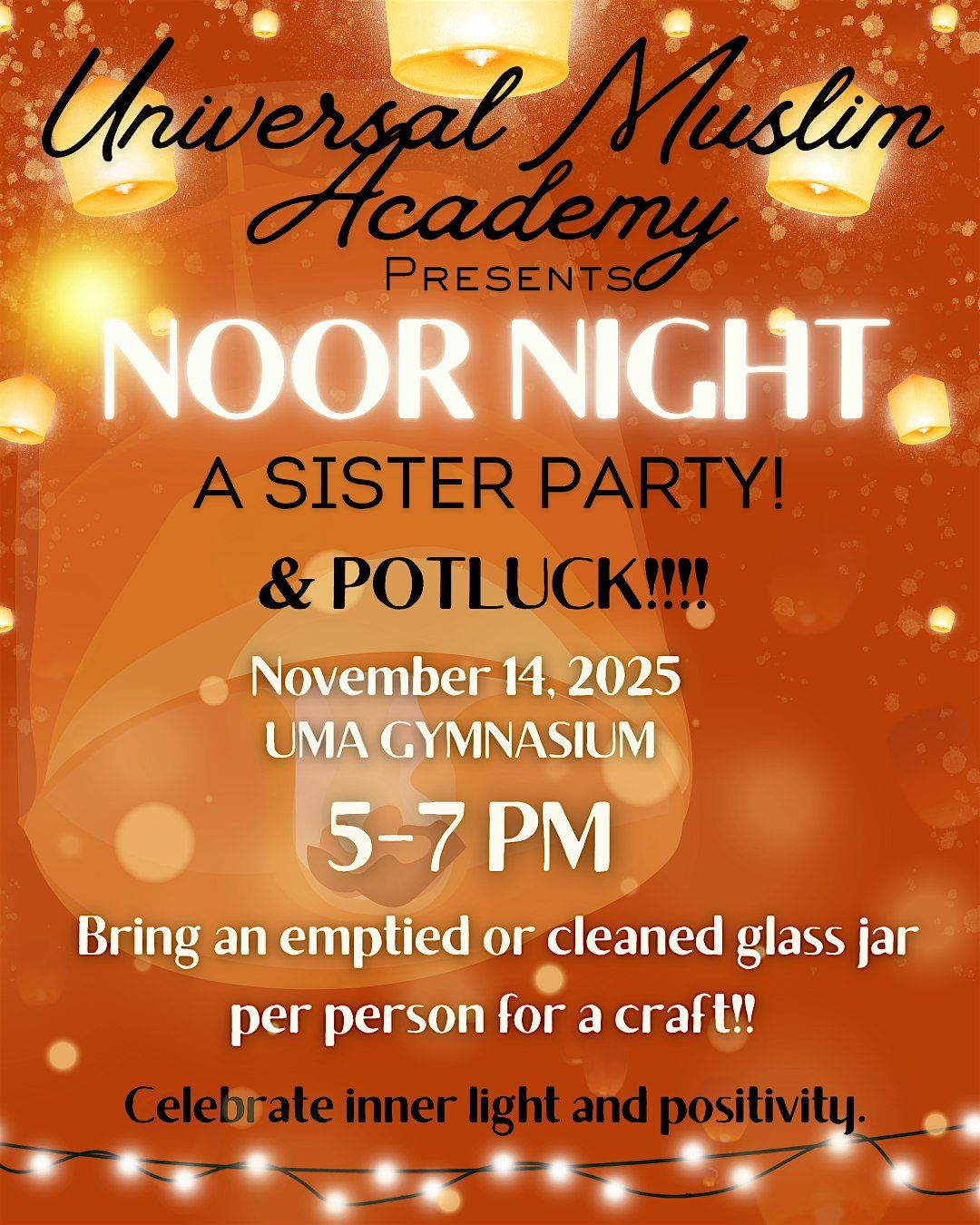 Sister's Party: NOOR NIGHT