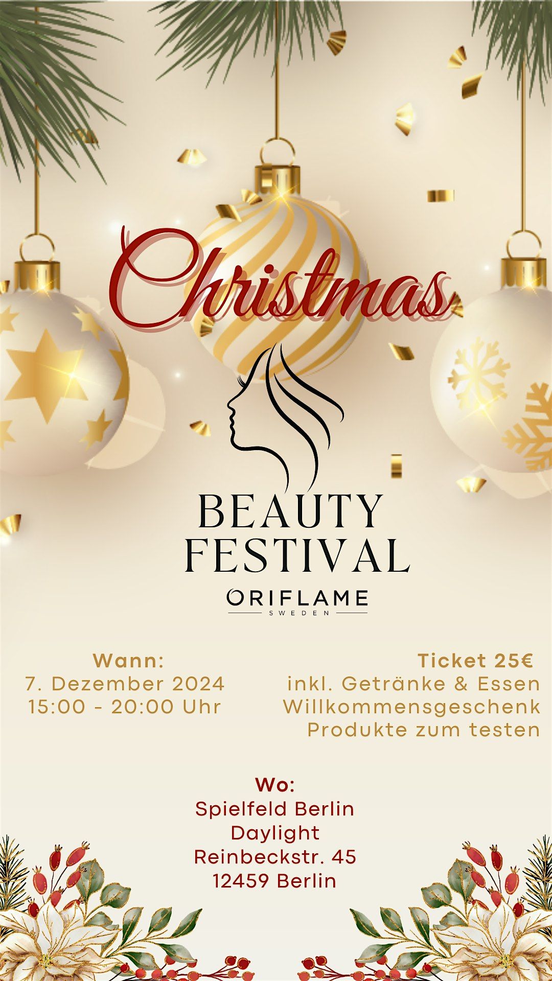 Oriflame Christmas Beauty Festival