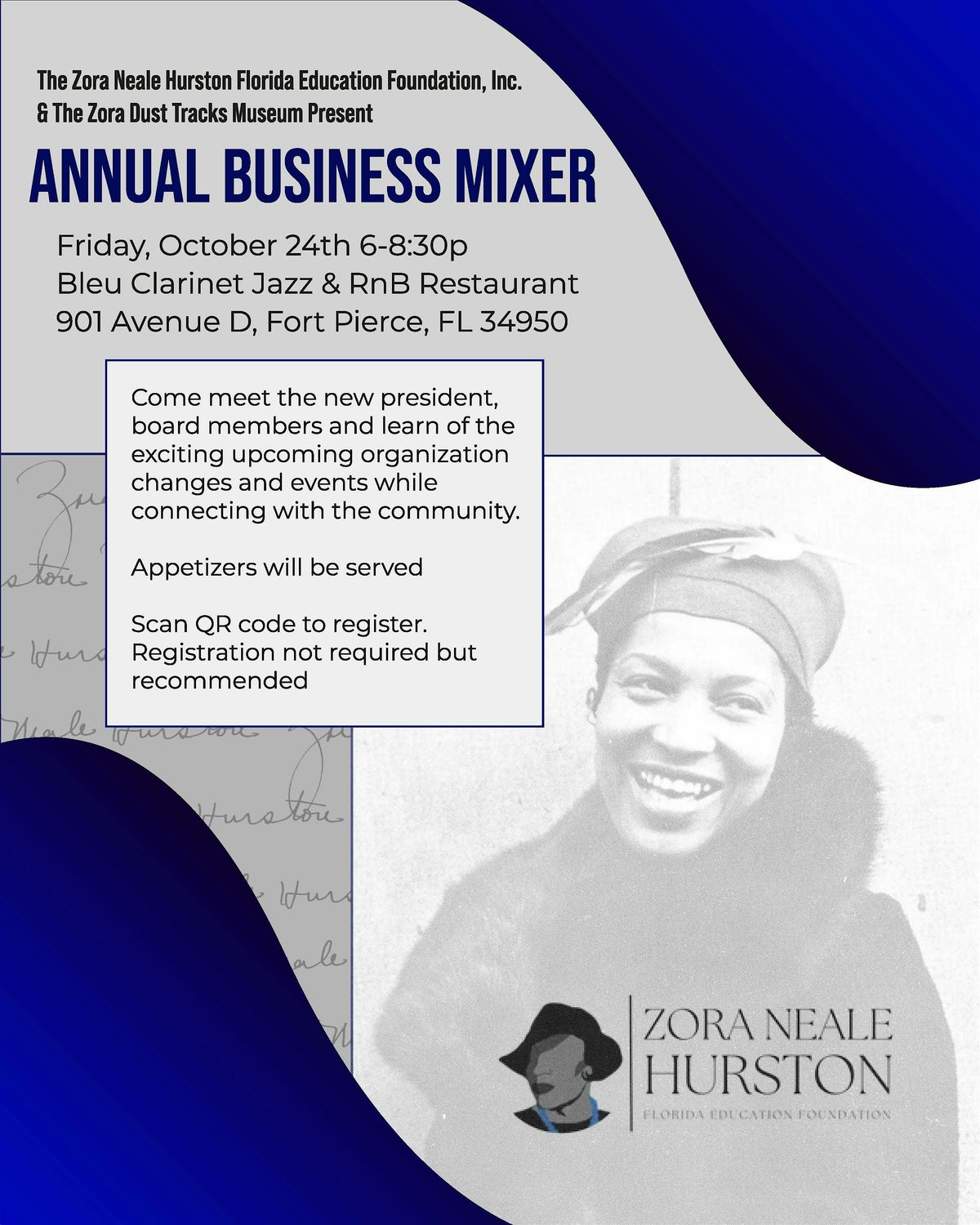 Zora Neale Hurston Florida Education Foundation Annual  Business Mixer