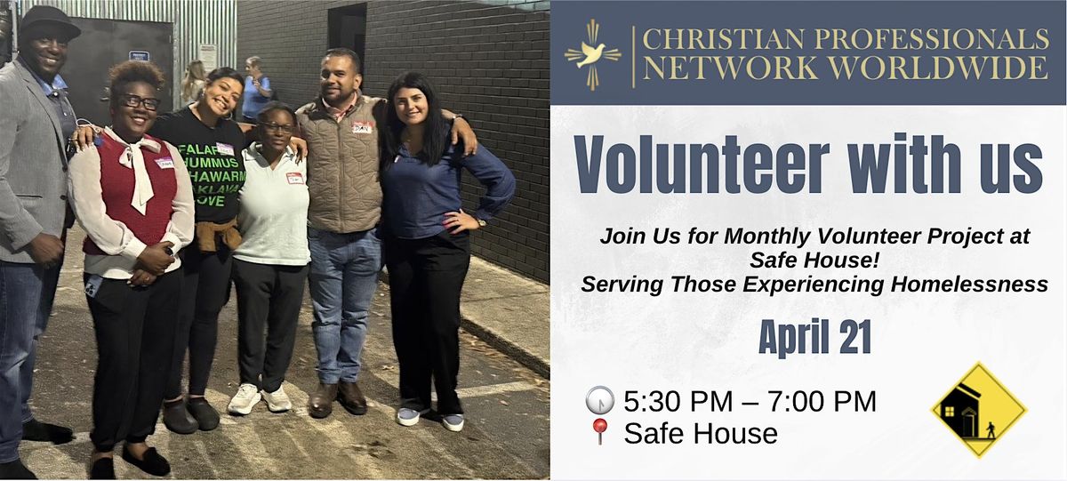 Christian Professionals Network Volunteer With Us