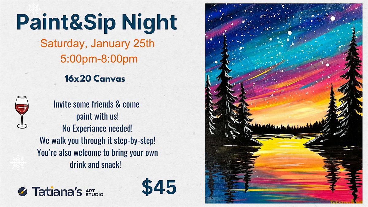 Paint & Sip  Night