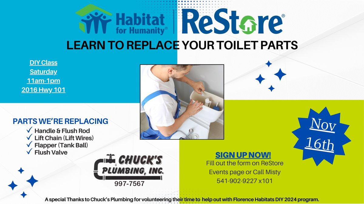 DIY - LEARN TO REPLACE YOUR TOILET PARTS