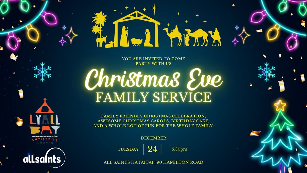 Christmas Eve Family Service at All Saints