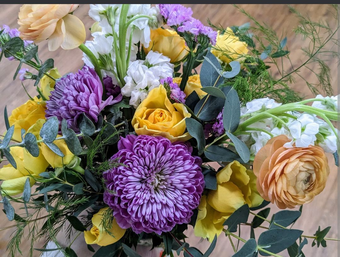 Floral arranging workshop 