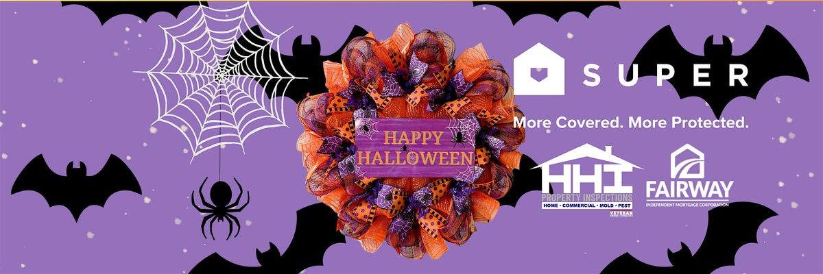 3rd Annual SUPER SPOOKtacular Halloween Wreath Craft Realtor Event 2025!