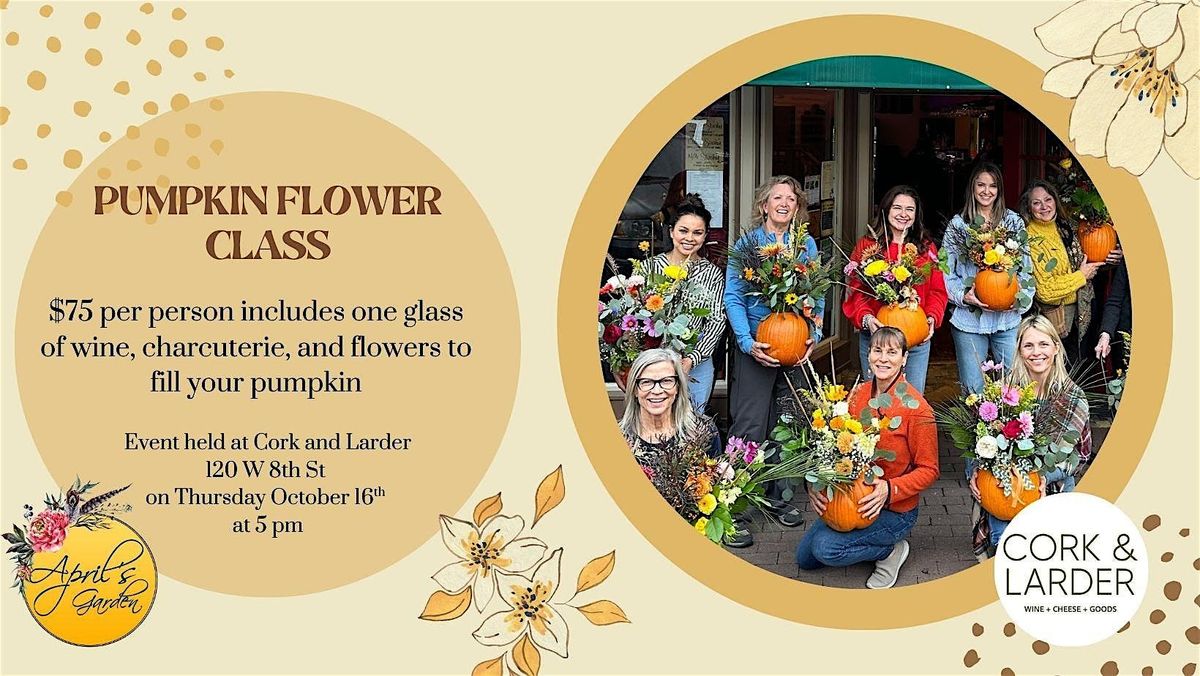 Flower Pumpkin Class