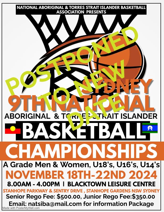 2024 9TH NATIONAL ABORIGINAL & TORRES STRAIT ISLANDER BASKETBALL CHAMPIONSHIPS