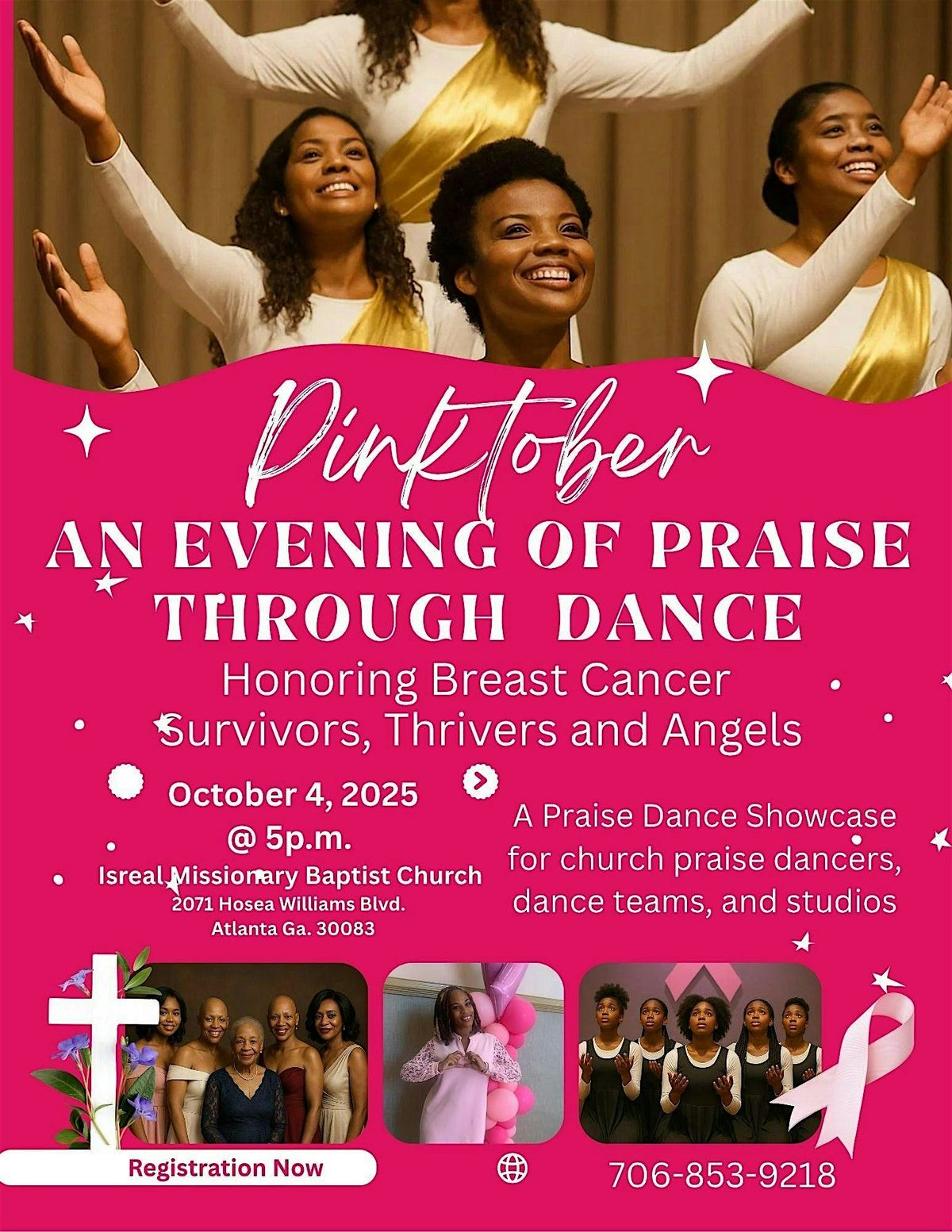 Pinktober: A Celebration of Praise for Breast Cancer through dance