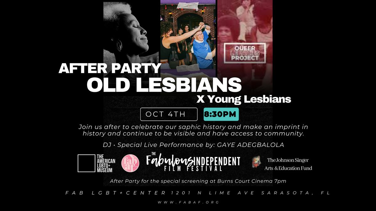 AFTER PARTY OLD LESBIANS X YOUNG LESBIANS