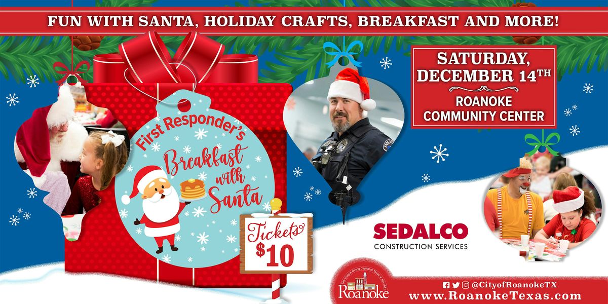 City of Roanoke, TX - First Responder's Breakfast with Santa