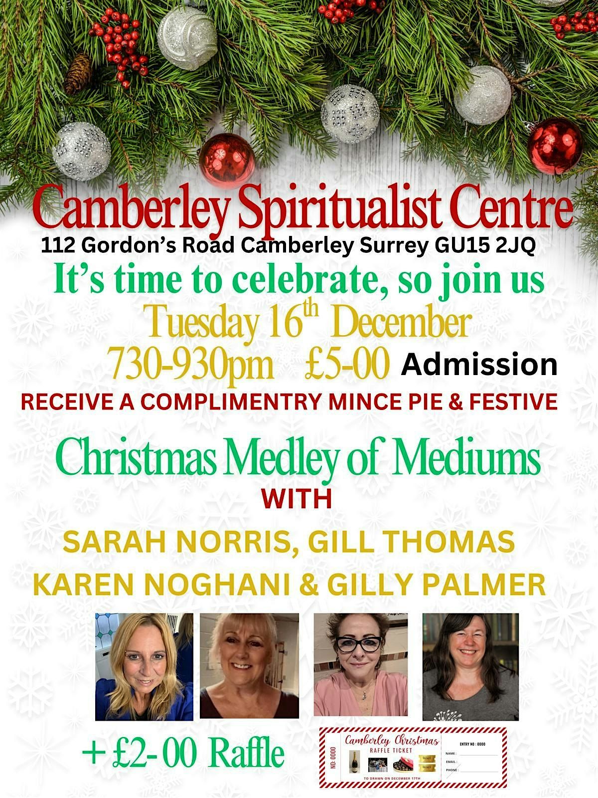 Christmas Medley of Mediums - Demonstration of Clairvoyance