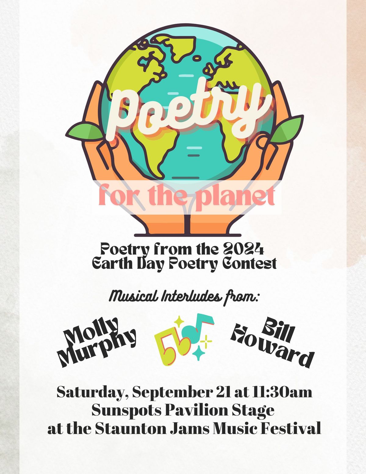 Poetry for the Planet: Readings & Music