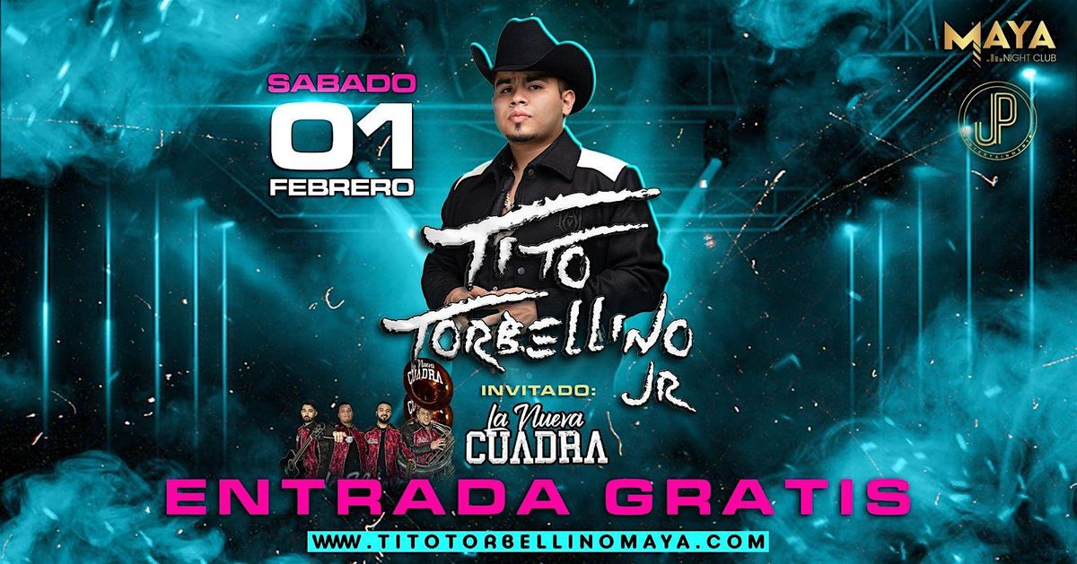 Tito Torbellino Jr en concierto \u2022 Entrada Gratis @ Club Maya