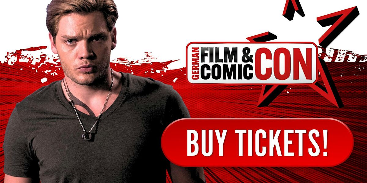 Dominic Sherwood @ German Film Comic Con Dortmund 2025