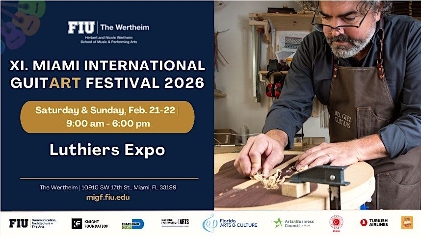 MIGF 2026 GuitART Festival: Luthiers Expo