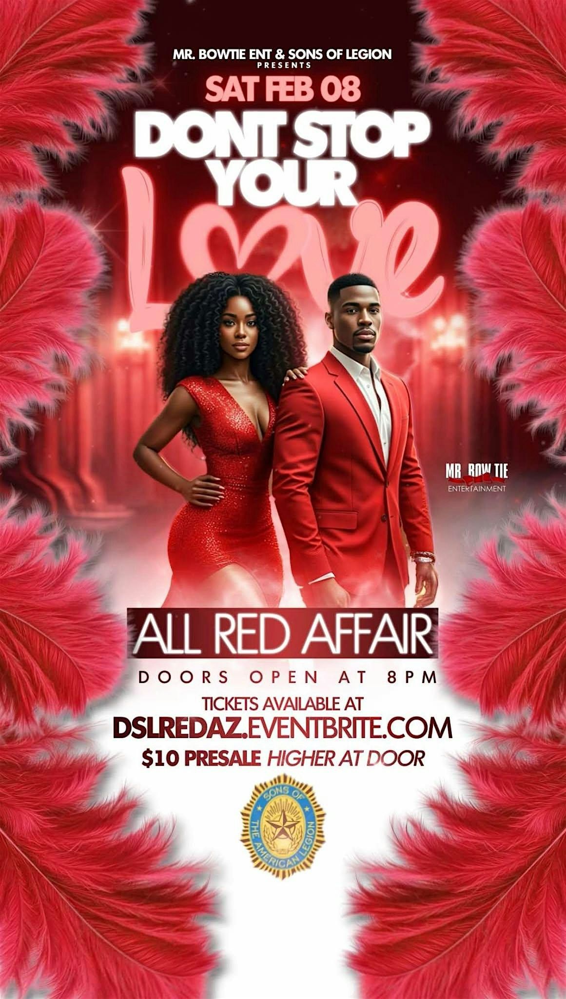 Dont Stop your  Love  - ALL RED AFFAIR