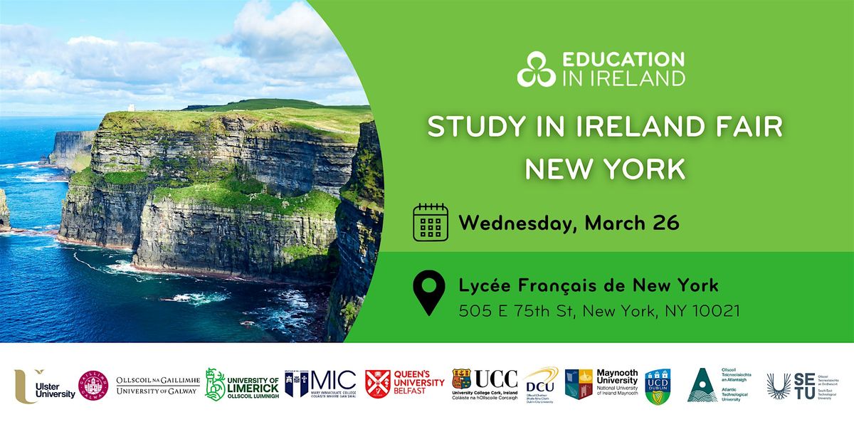 Study in Ireland Fair in New York