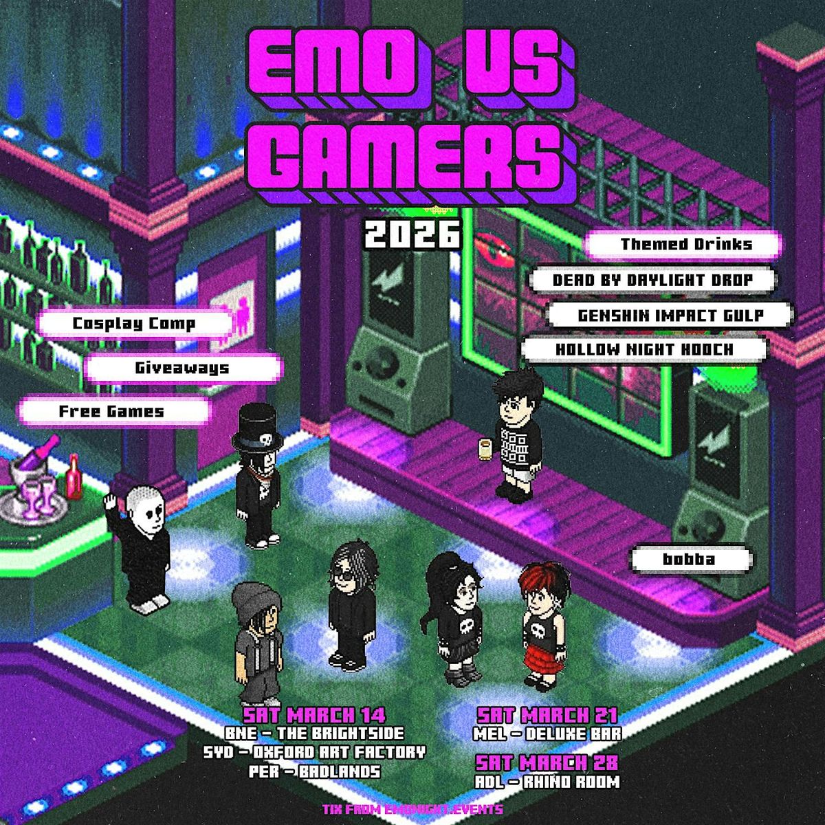 EMO VS GAMERS CANBERRA