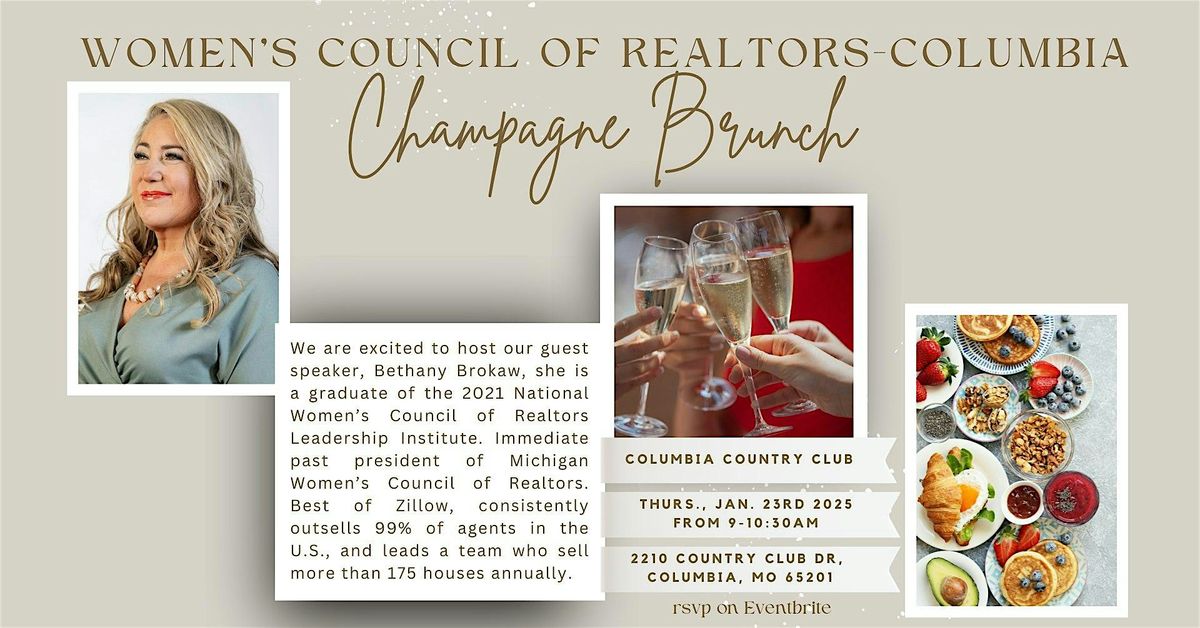 Women's Council of Realtors-Columbia  2025 Champagne Brunch