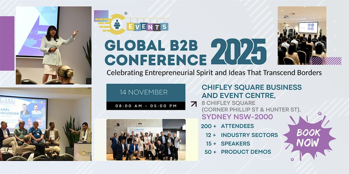 Global B2B Conference 2025  |14  November | Sydney
