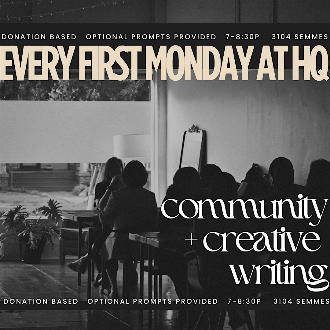 Community Creative Writing at HQ
