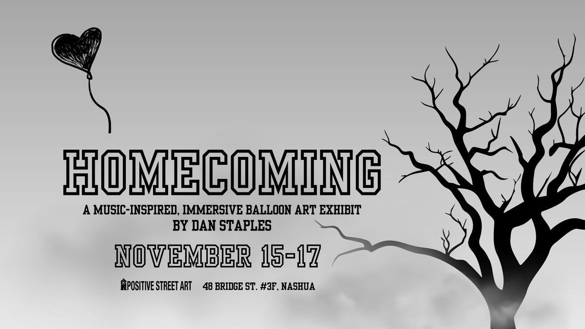 HOMECOMING - Music-Inspired Immersive Balloon Exhibit by Dan Staples