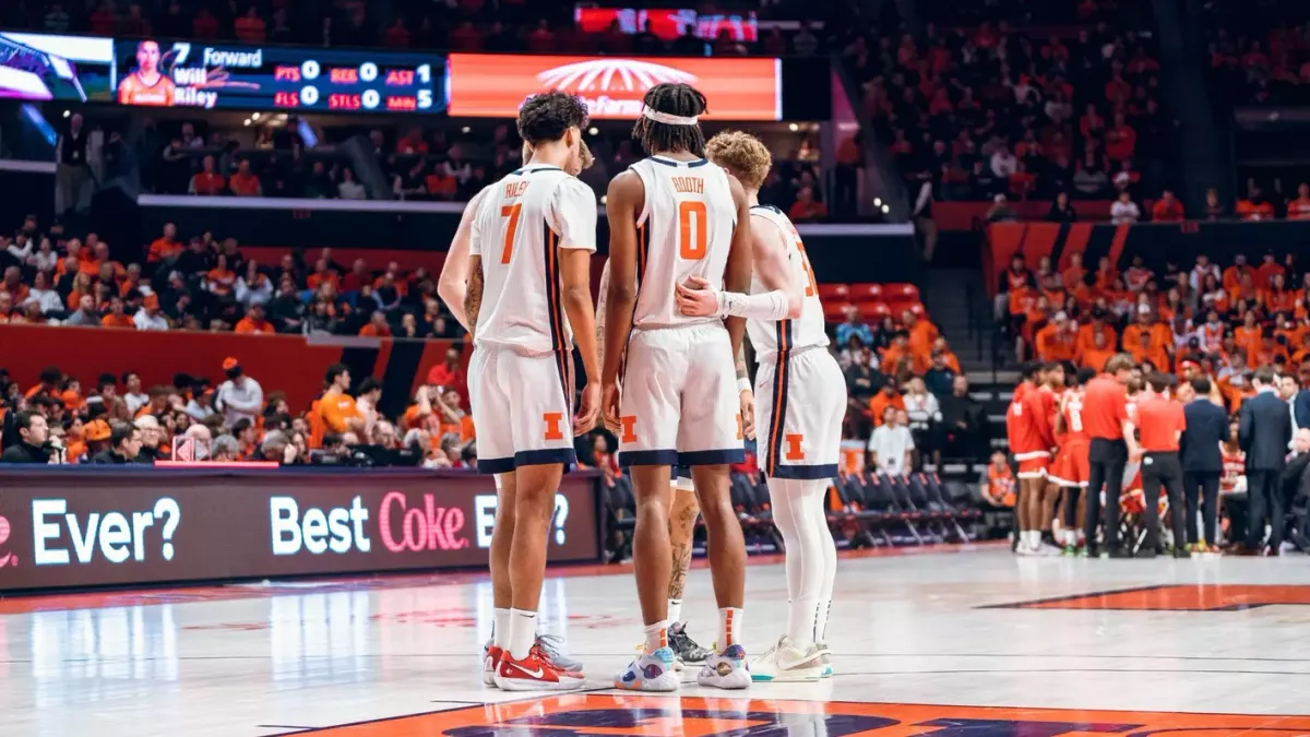 Ohio State Buckeyes at Illinois Fighting Illini Mens Basketball